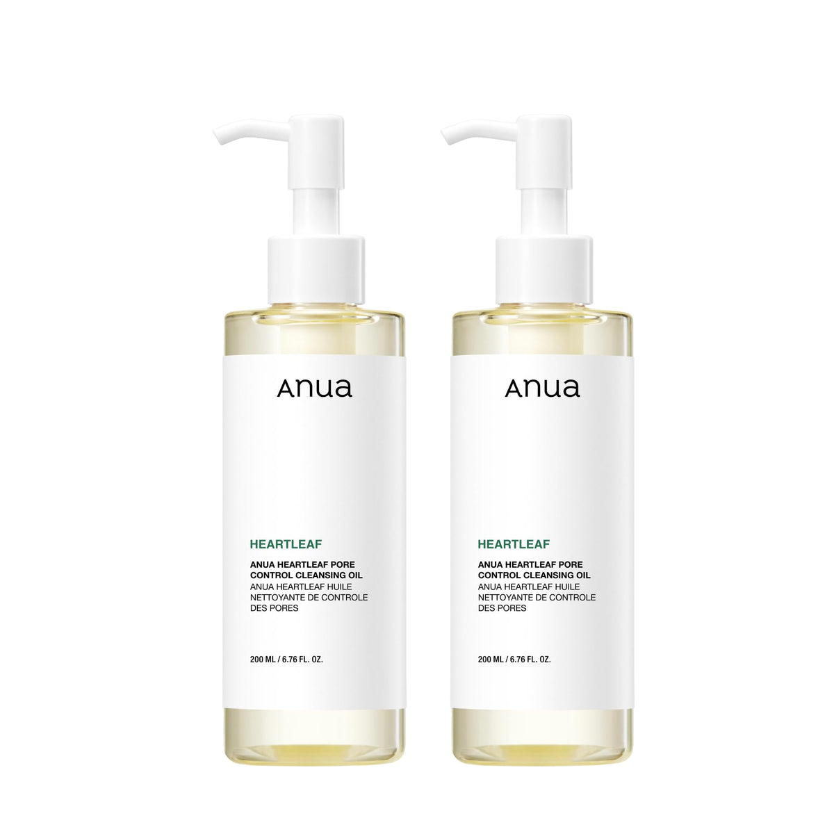 Heartleaf Pore Control Cleansing Oil by Anua for Unisex - 6.76 oz Cleanser