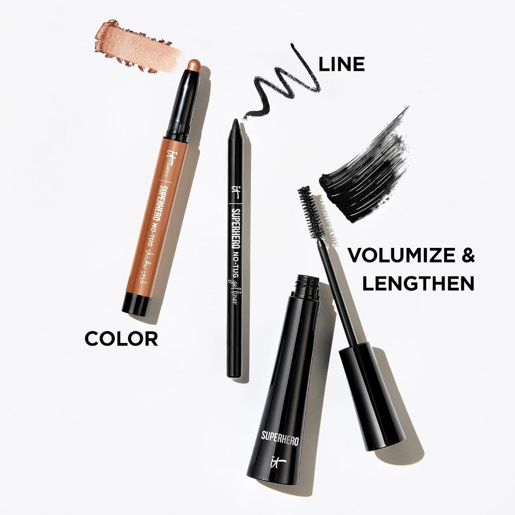 IT Cosmetics Superhero Elastic Stretch Volumizing + Lengthening Mascara