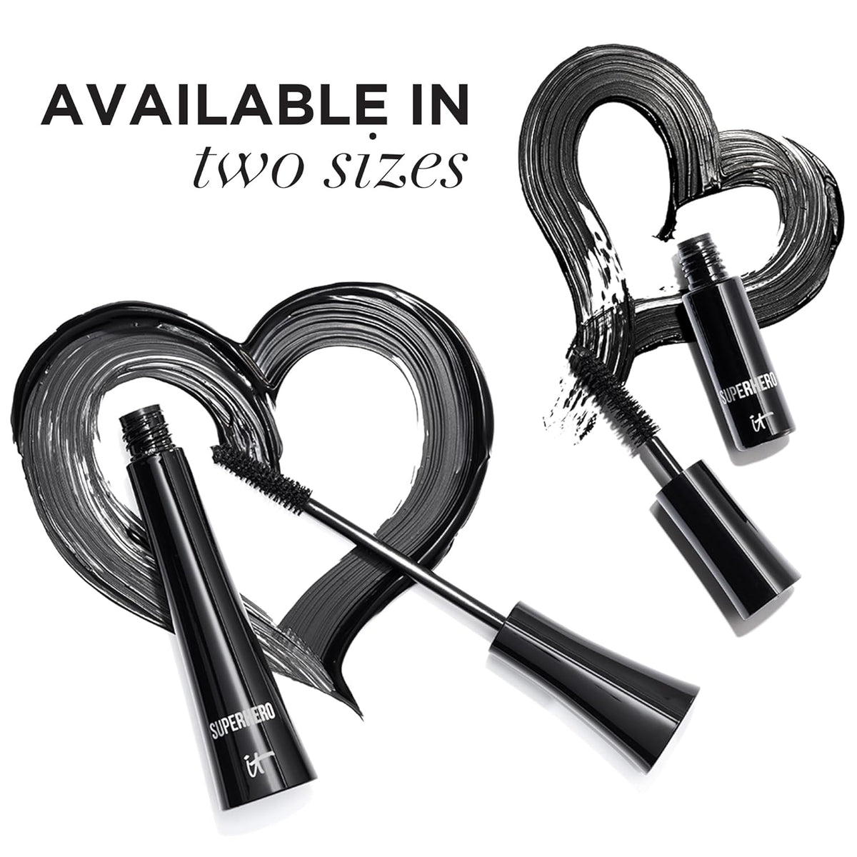 IT Cosmetics Superhero Elastic Stretch Volumizing + Lengthening Mascara