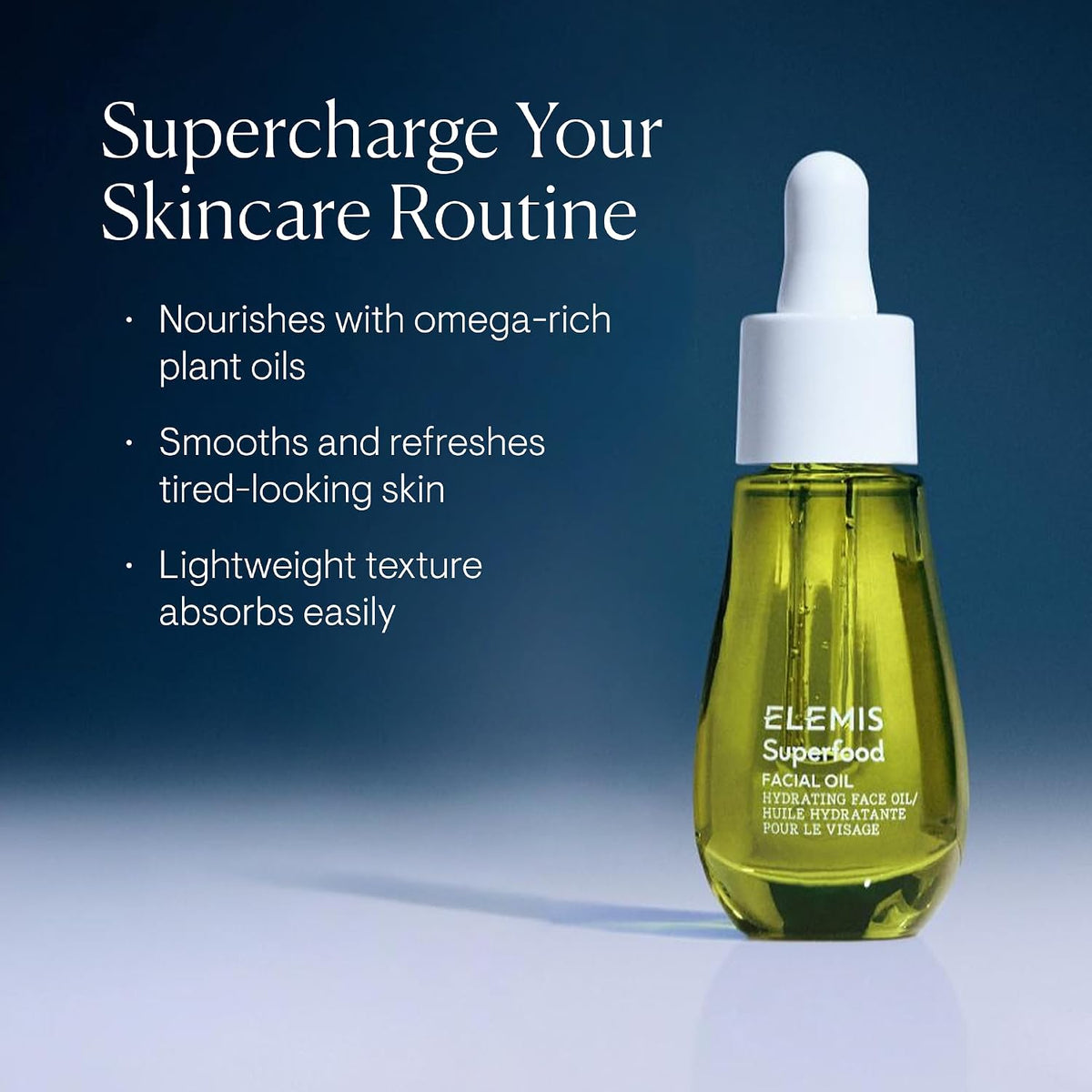 ELEMIS Superfood Facial Oil, Nourishing Antioxidant Serum